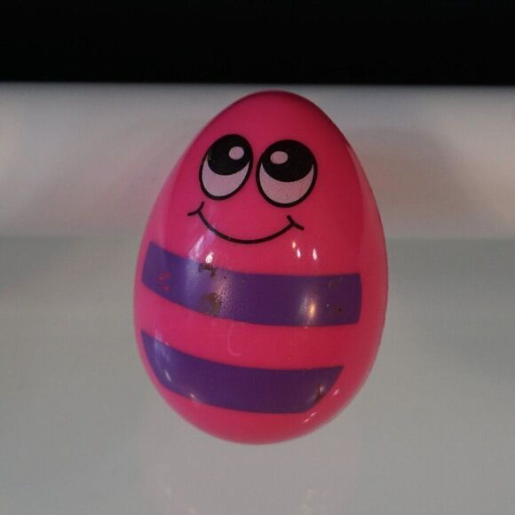 4 Funny Face Easter Decorations Fillable Plastic Eggs - Picture 8 of 10